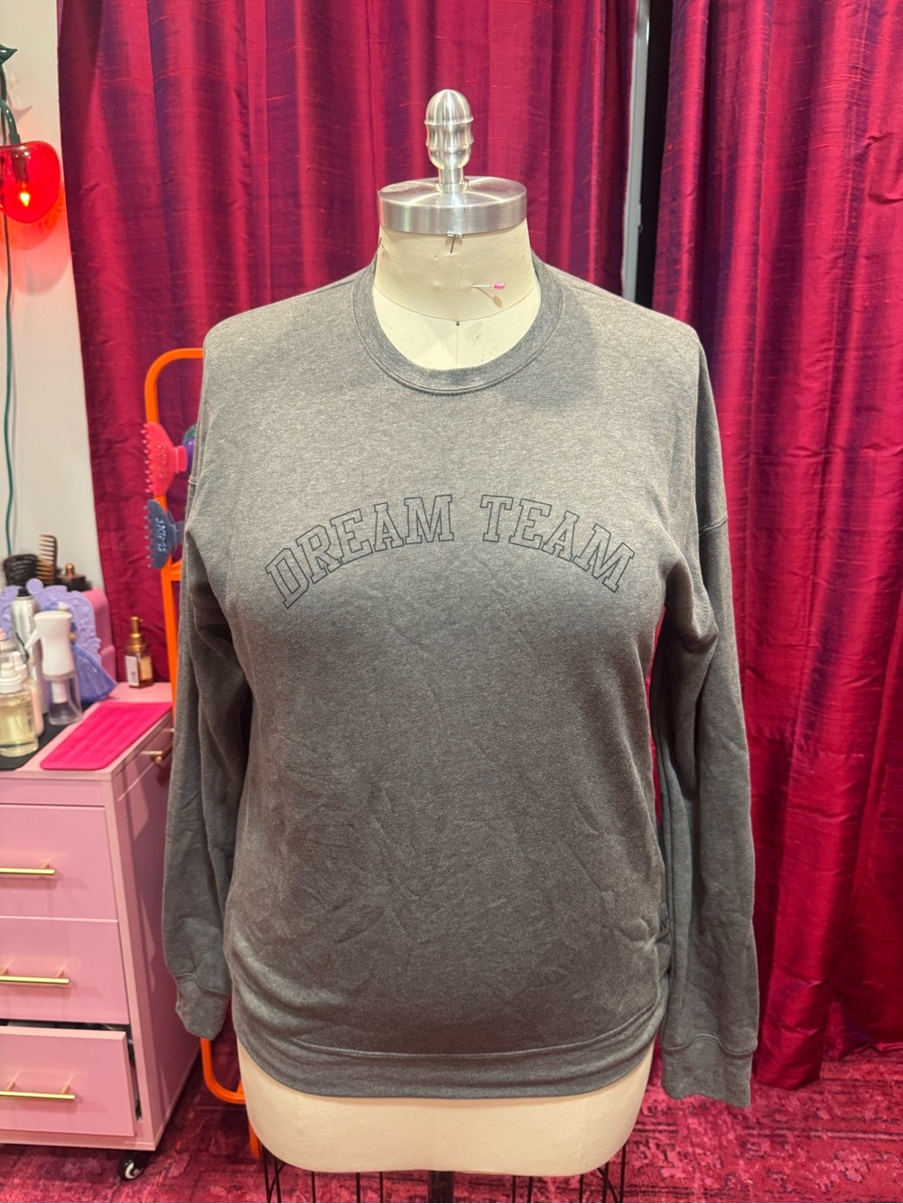 Dream Team Charcoal Crewneck Sweatshirt -